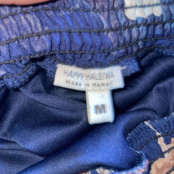 Happy Haleiwa Floral Romper in Navy - Picture 3 of 8